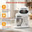 Electric Vertical Mixer, 4.8 Quart Capacity, 12 Speed Settings, Tilting Head, Suitable For Home Kitchens, Equipped With Egg Beater, Mixing Paddle, Mixing Bowl, White-122104228