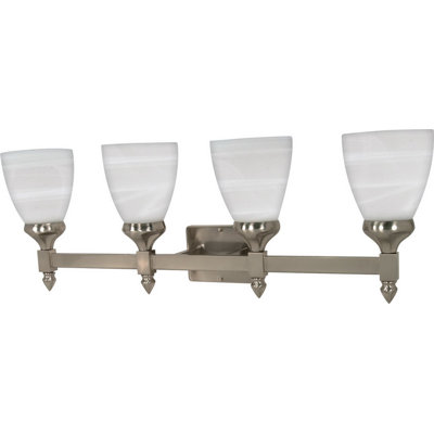Éclairage pour meuble-lavabo 4 lumières Knopf