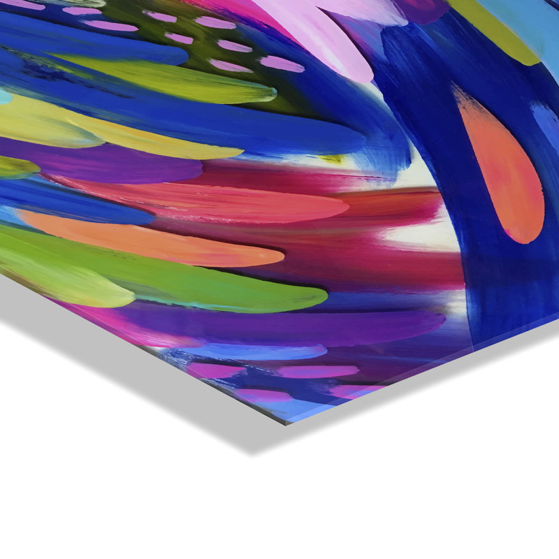Art mural acrylique flottant lumineux