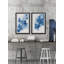 Blue Drips par Marmont Hill - Ensemble de 2 reproductions de cadres photo simples-87148997