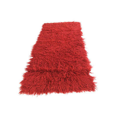 6 Ft Runner Pinson Red Rug