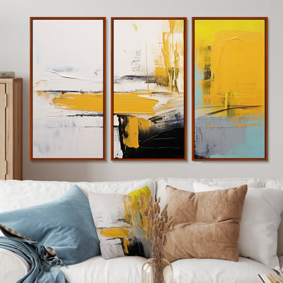 Crescint - ensemble d'art mural abstrait