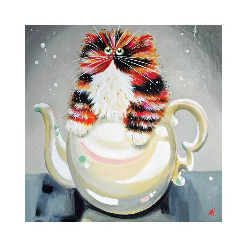 Oolong by Kim Haskins - Wrapped Canvas Print, 45.72 cm H x 45.72 cm W x 1.91 cm D