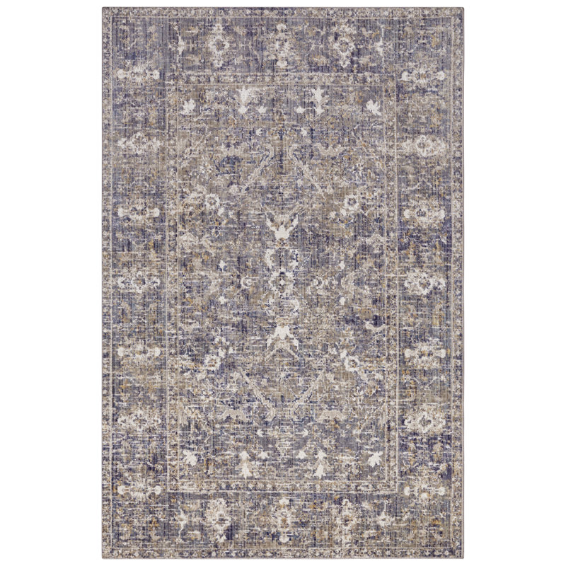 Port Said Cream Indoor/Outdoor Rug, Rectangle 75 x 120 cm