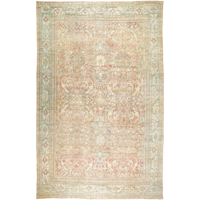 Antique One Of A Kind One-of-a-Kind 10'5" X 16'4" Hand Knotted Area Rug