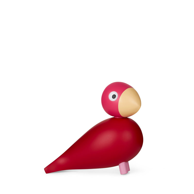 Year Bird Flora 2024 H 4.9" Pink