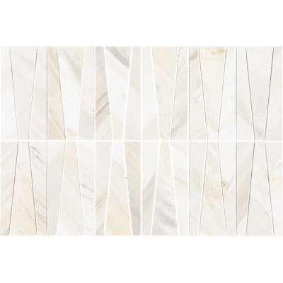 Perfit Mosaix 6" Natural Stone Trapezoid Mosaic (5 PC per Carton) (7.45 SQFT per Carton)