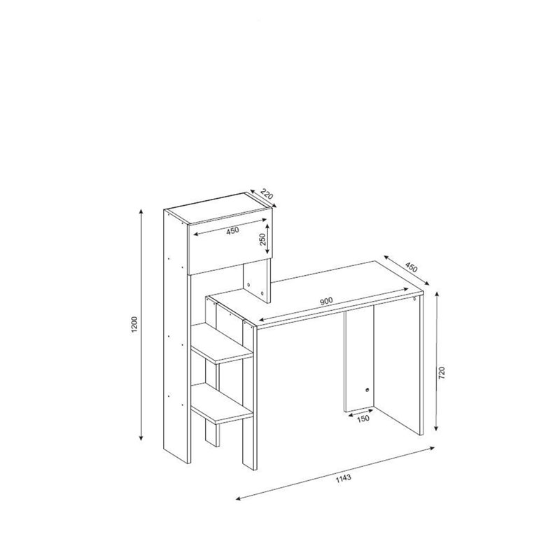 Lothen Computer Desk