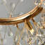 Gowan Chandelier-Modern Dandelion Crystal Chandelier – Gold LED Floral Adjustable Ceiling Light-371304297-371304311