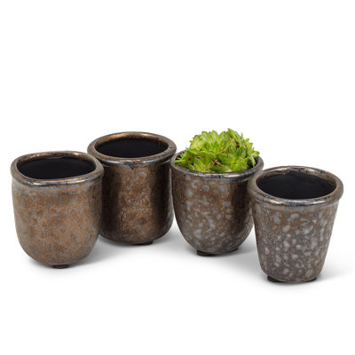 Ensemble de pots de fleurs 4 pièces