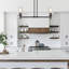 Lustre 2 lumières pour îlot de cuisine à 2 lumières avec abat-jour cylindrique-69225481-88075103-88075102