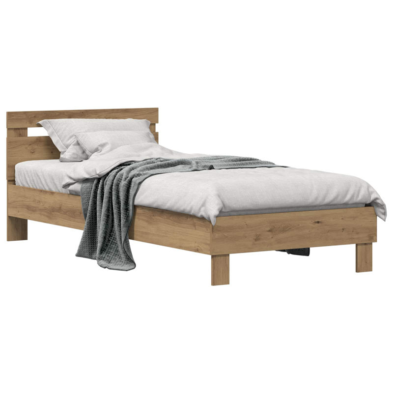 Bed, Artisan Oak, Small Single (2'6)