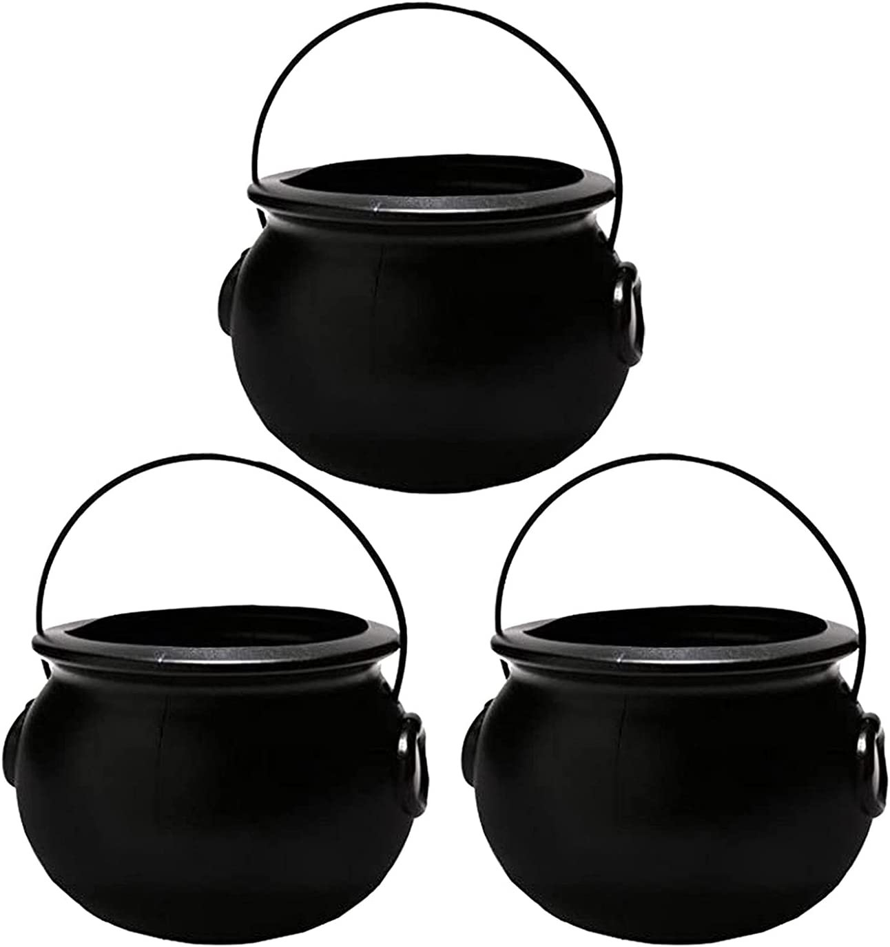The Holiday Aisle® PMU Halloween 6 Inch Cauldron - Blow Mold Plastic ...