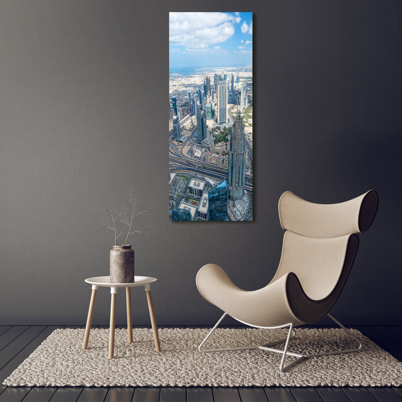 Skyscrapers - Wrapped Canvas Print