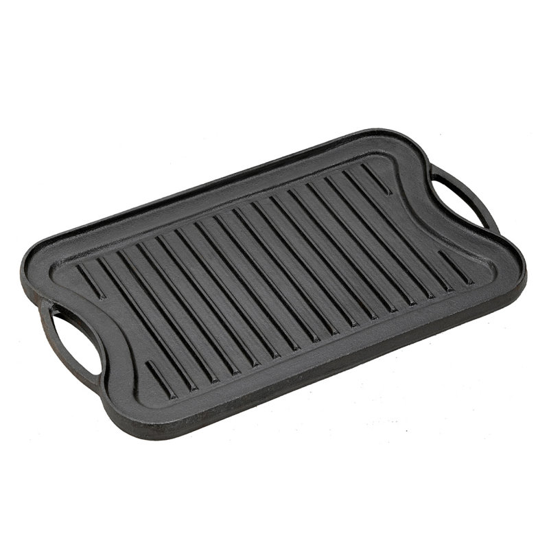 Blakney Cast Iron Griddle, 40cm L x 25cm W