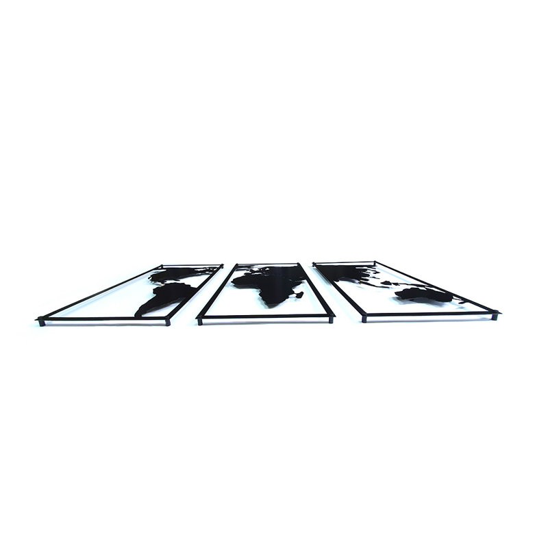 Tryptyk Industrial Cities & Countries Wall Decor