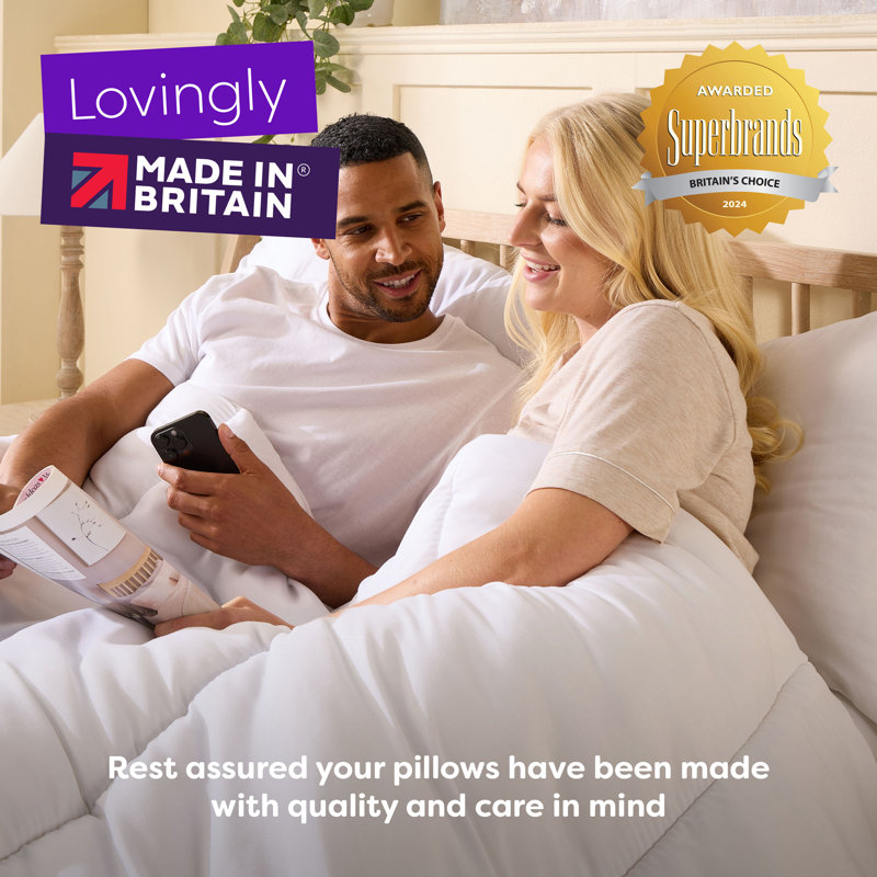 Slumberdown Super Support Cosy Nights Firm Side Sleeper Pillow
