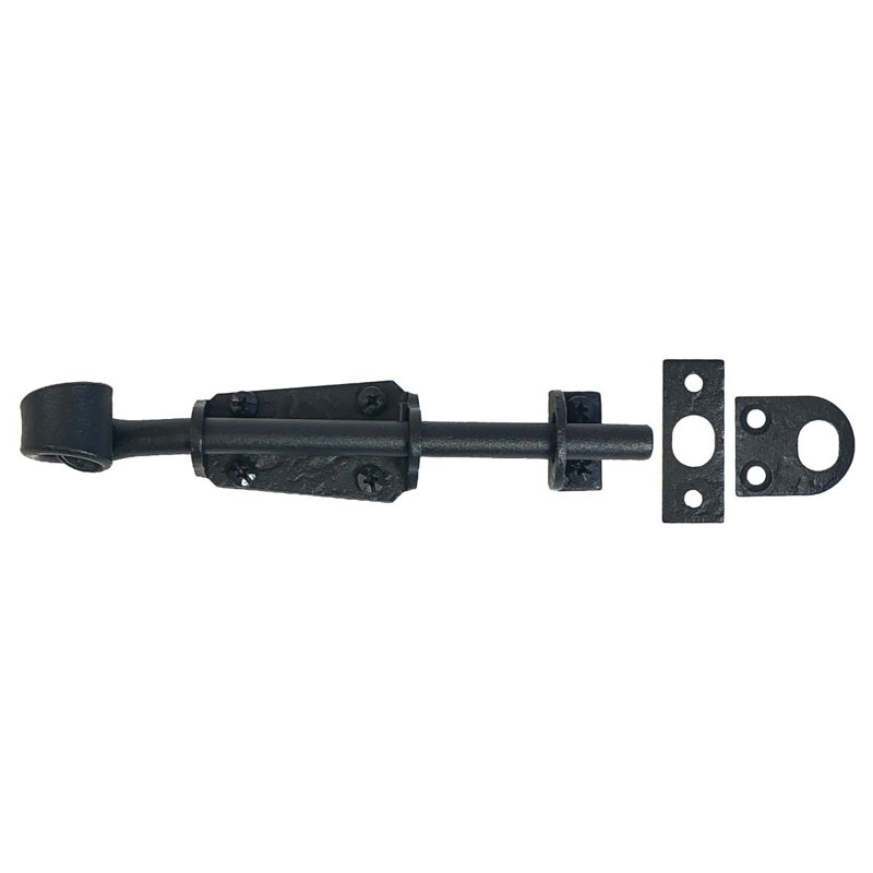 6" Forged Iron Surface Gate Bolt