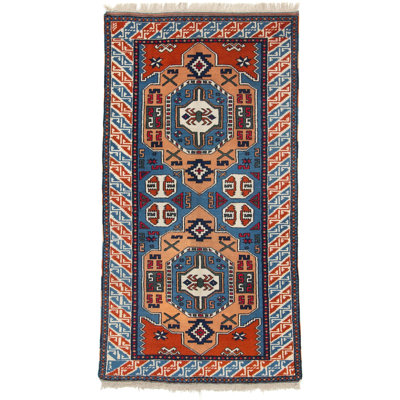 Rectangle 100 cm x 188 cm Oriental Hand Woven Area Rug