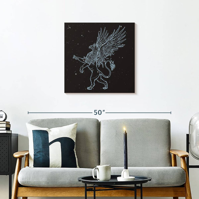 Crowle Gryphon Constellation, 24" H x 24" W