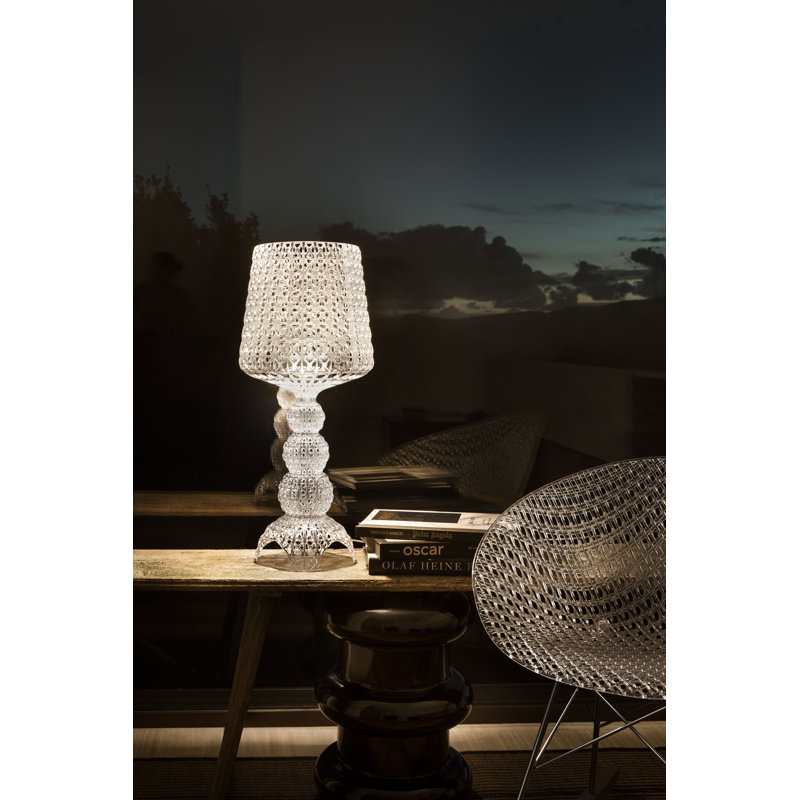 Kabuki LED Table Lamp, Crystal