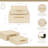 Mariline Elegant Fish Scale Pattern Square Box Set-105510080