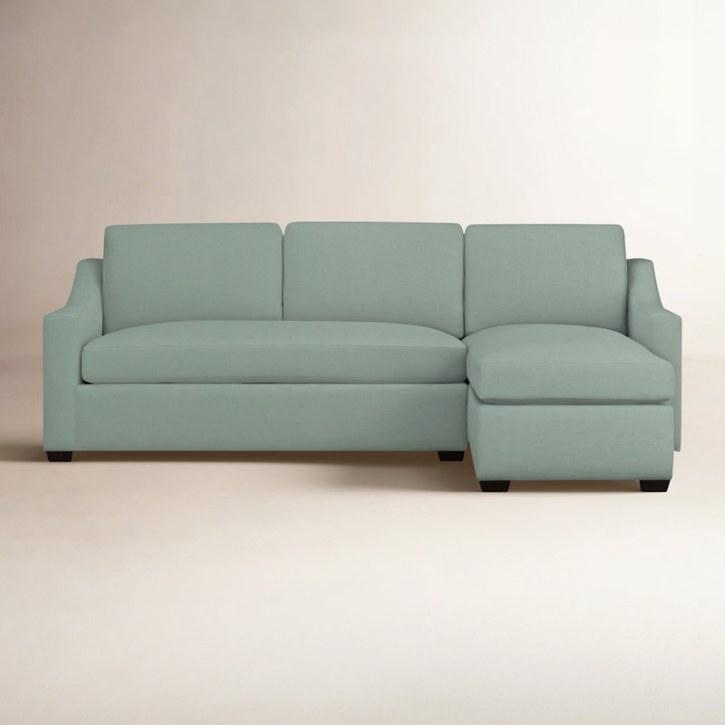 Cranbrook Upholstered L-Shaped Sectional, Right Hand Facing, Bayou Spray Canvas