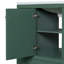 Meuble-lavabo de 91 cm avec lavabo intégré, 6 tiroirs, vert