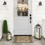 Tapis de porte extérieur antidérapant Modern Home Sweet Home