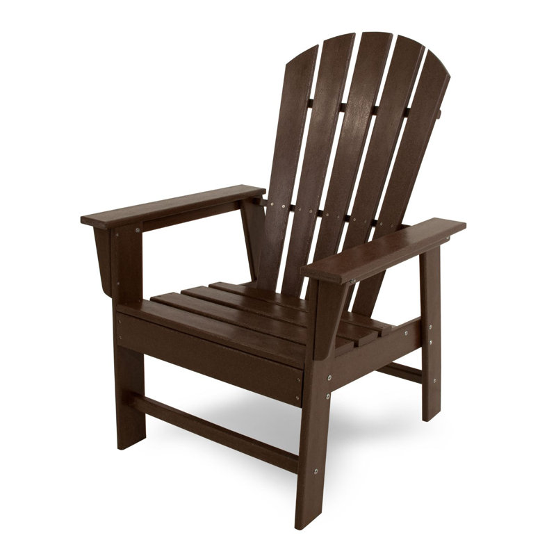 POLYWOOD South Beach Casual Chair, Mahogany