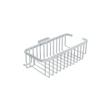 Deltana WBR1054HU26 Wire Basket 10-3/8", Deep, Rectangular with Hook in Polished Chrome