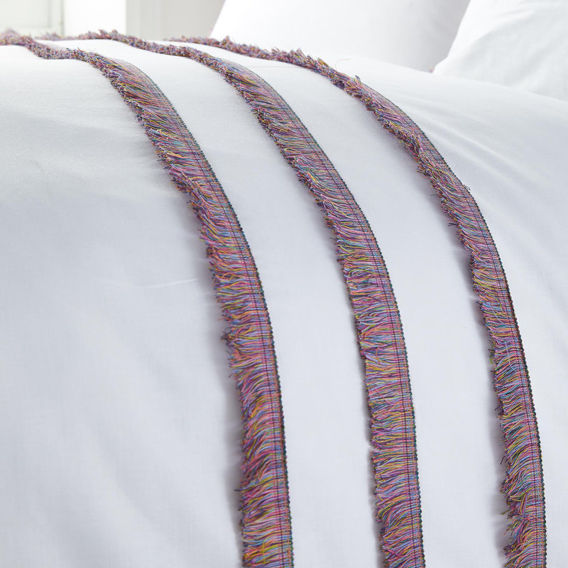 Jazz Cotton No Pattern Duvet Cover Set with Pillowcases Included, Single Duvet Cover + 1 Standard Pillowcase