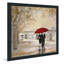 «Romantic Paris III Red Umbrella (Square)» par Julia Purinton, reproduction-124846231-124846224