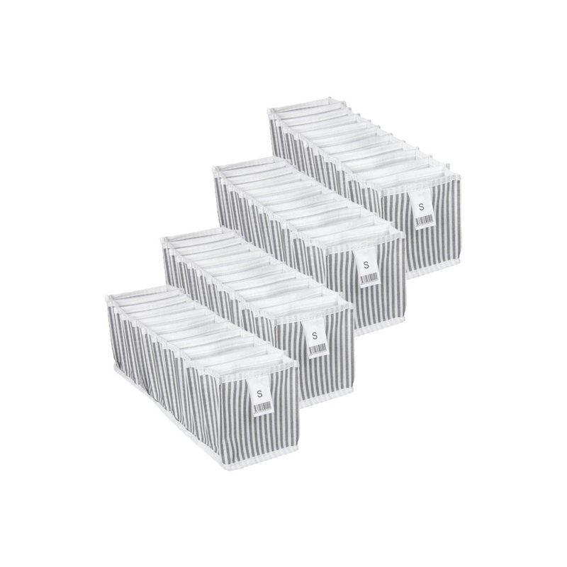 Ensemble de bacs de rangement en tissu