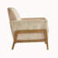 Fauteuil d'appoint à dossier capitonné Matson - Sable-179327861