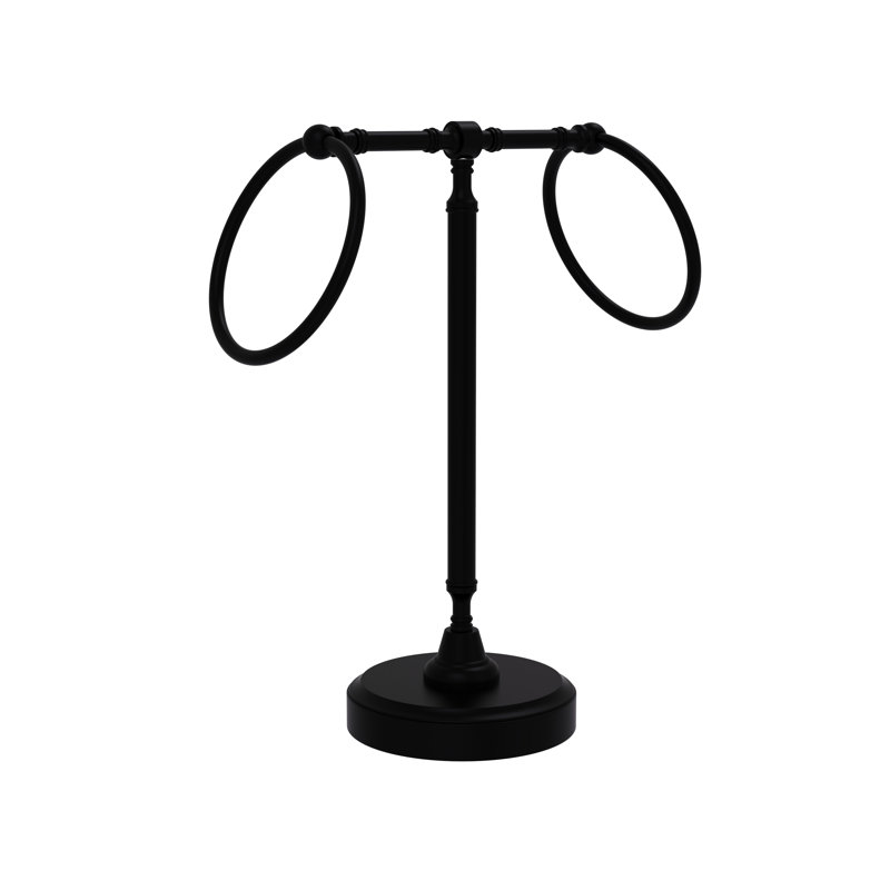 Porte-serviettes guest Gober, Noir mat