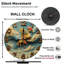Horloge oiseau volant