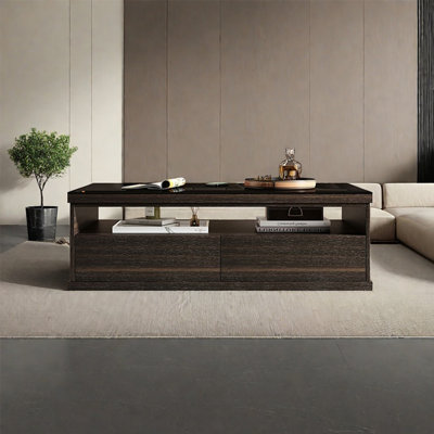 Table basse rectangulaire moderne et simple