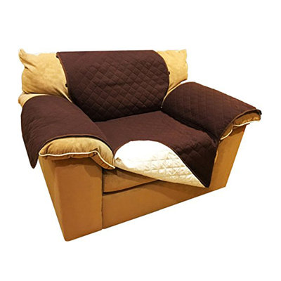 Cotton Box Cushion Armchair Slipcover