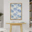 «Light Blue Leaves», reproduction d'art sur toile encadrée-106766977-106766981