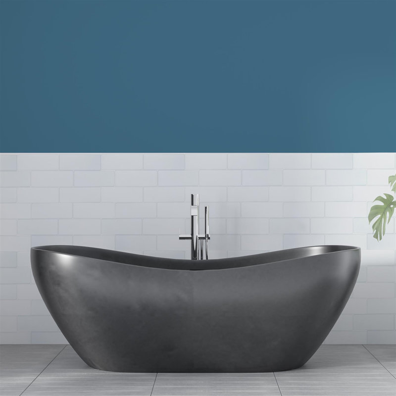 6.1'' W x 12'' L PVC Peel and Stick Subway Tile