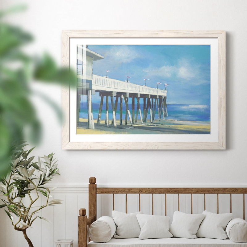 Point de fuite - reproduction de photo encadrée sur papier, H 37,5 po x l 27,5 po x P 1,5 po, Cadre blanc