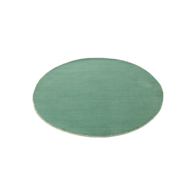 Solid Colour Wool Hand Woven Area Rug
