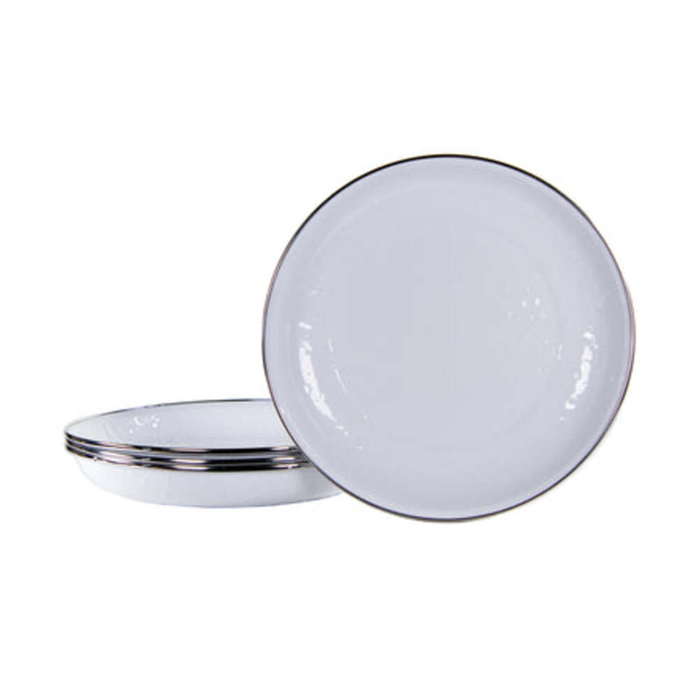 Swirl 10'' Pasta Plate (Set of 4) Golden Rabbit 