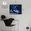 «Blue Sneakers» bleu et noir «Motivational Man Cave» par Notoriart-102550809-102550802