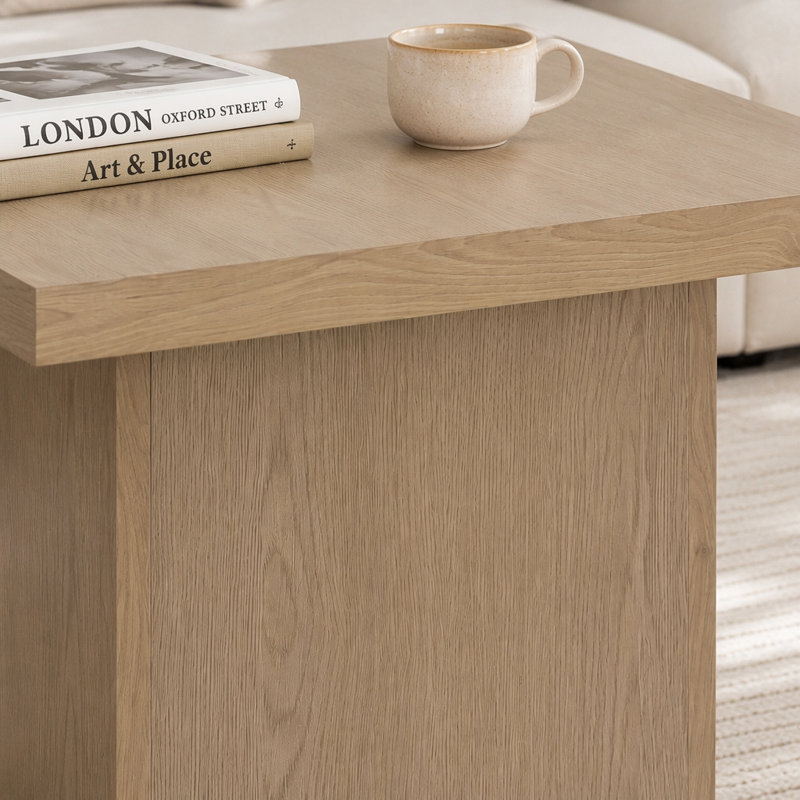 Eldridge Latte End Table, Latte