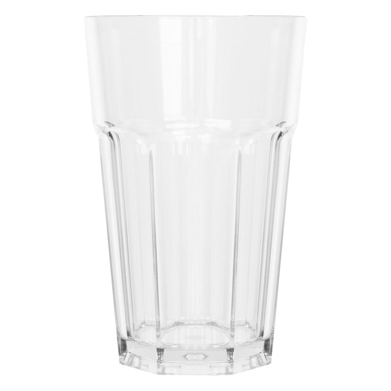Argon Tableware 400ml Reusable Plastic Highball Glasses - Set of 6