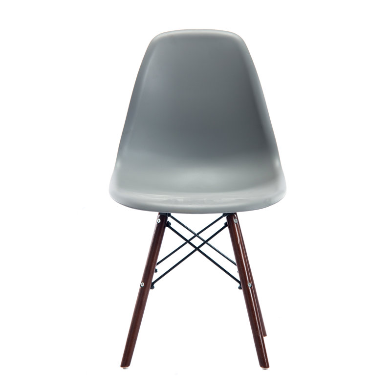Chaise d'appoint Custer, Gris, 4