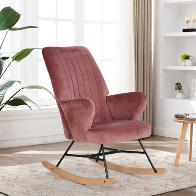 Adcock Upholstered Rocking Chair