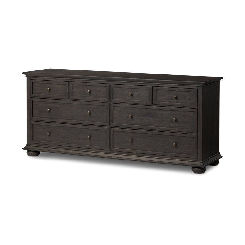Geoffrey Wide Dresser, Smoked Black